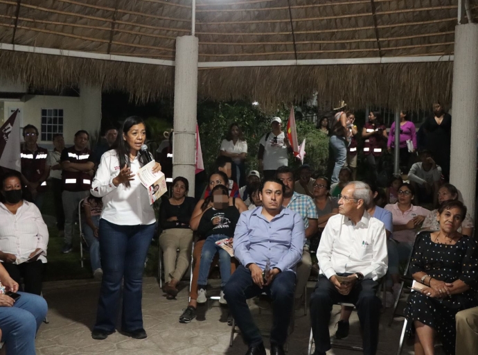 Ariadna Ayala creará macrotanque para mejorar abastecimiento de agua