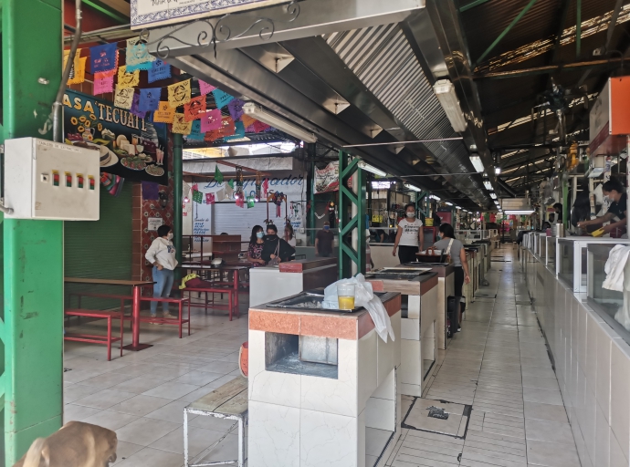Reabren puestos del mercado Benito Juárez y se brinca el día Solidario
