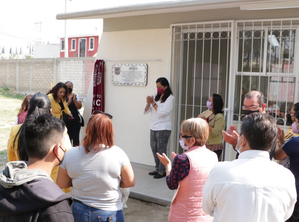 Se inaugura aula didáctica en la primaria Alfonso Caso 