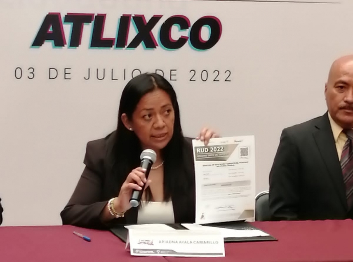 Atlixco recibe el Registro Único del Deporte (RUD)