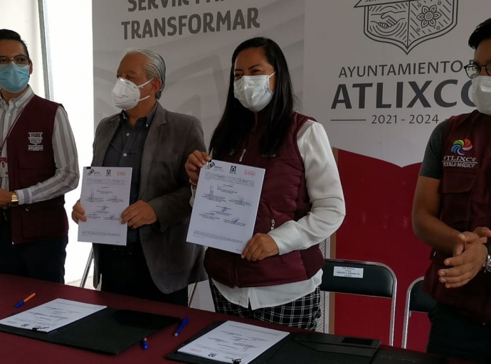 Trabajadores del ayuntamiento de Atlixco ahora podrán ser atendidos por el ISSSTEP