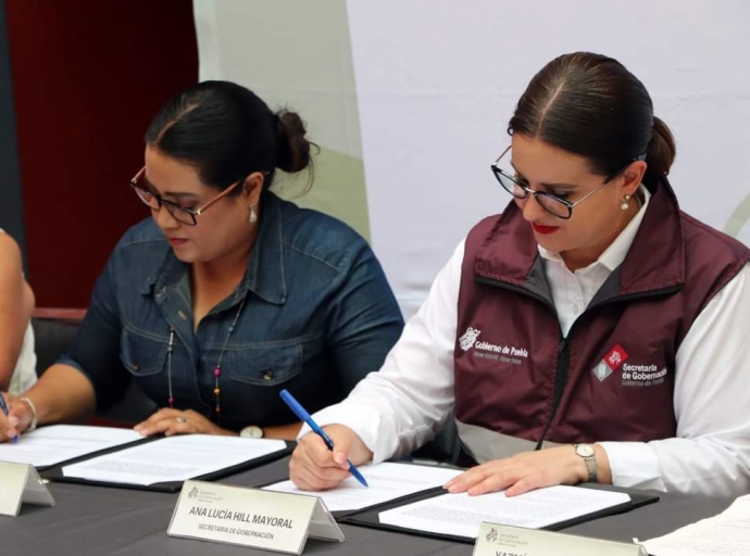  Firman convenio de colaboración Gobierno estatal e Izúcar de Matamoros para erradicar la violencia 