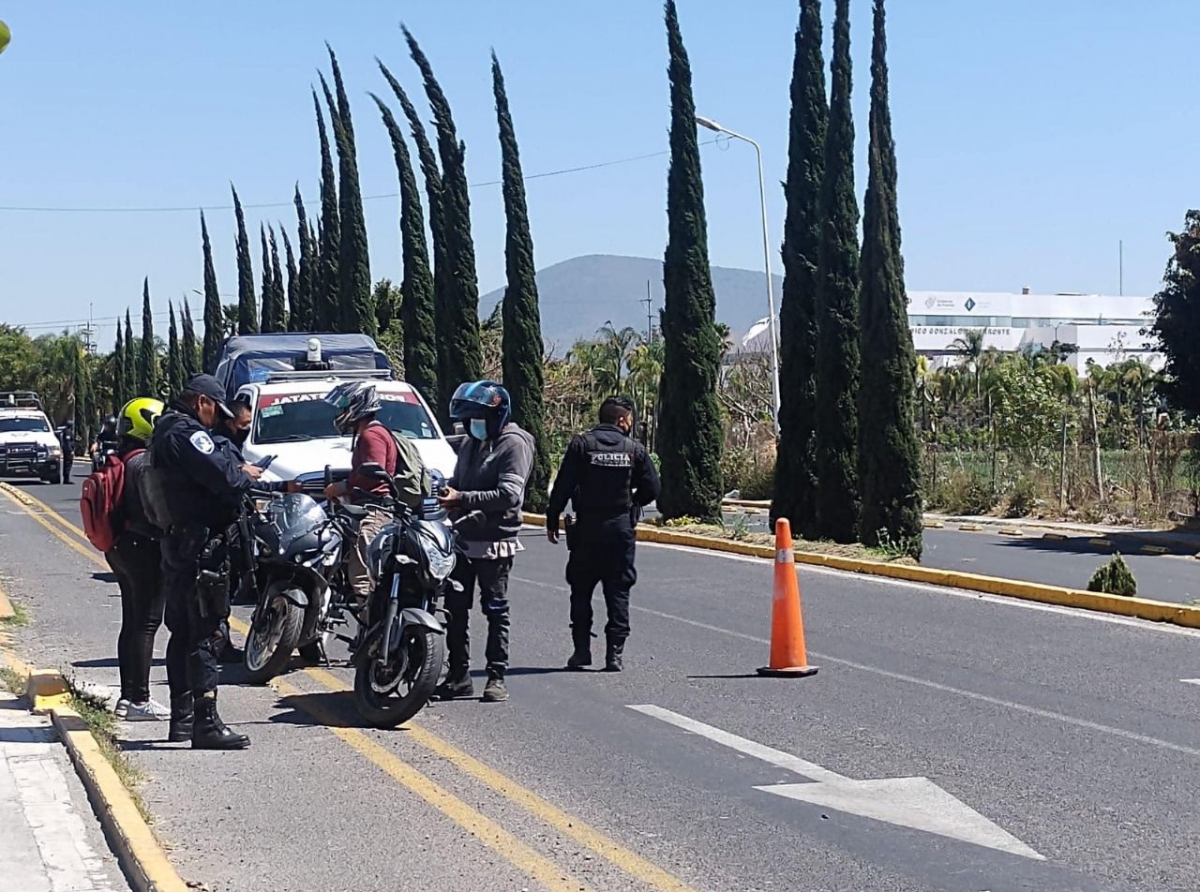Inicia operativo permanente “Motociclista Seguro” para salvaguardar a las y los atlixquenses.