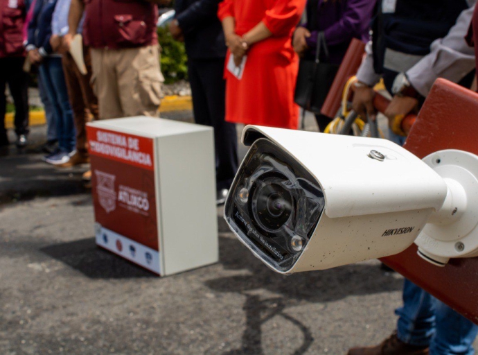 Para reforzar seguridad gobierno de Atlixco instala nuevas cámaras de monitoreo 