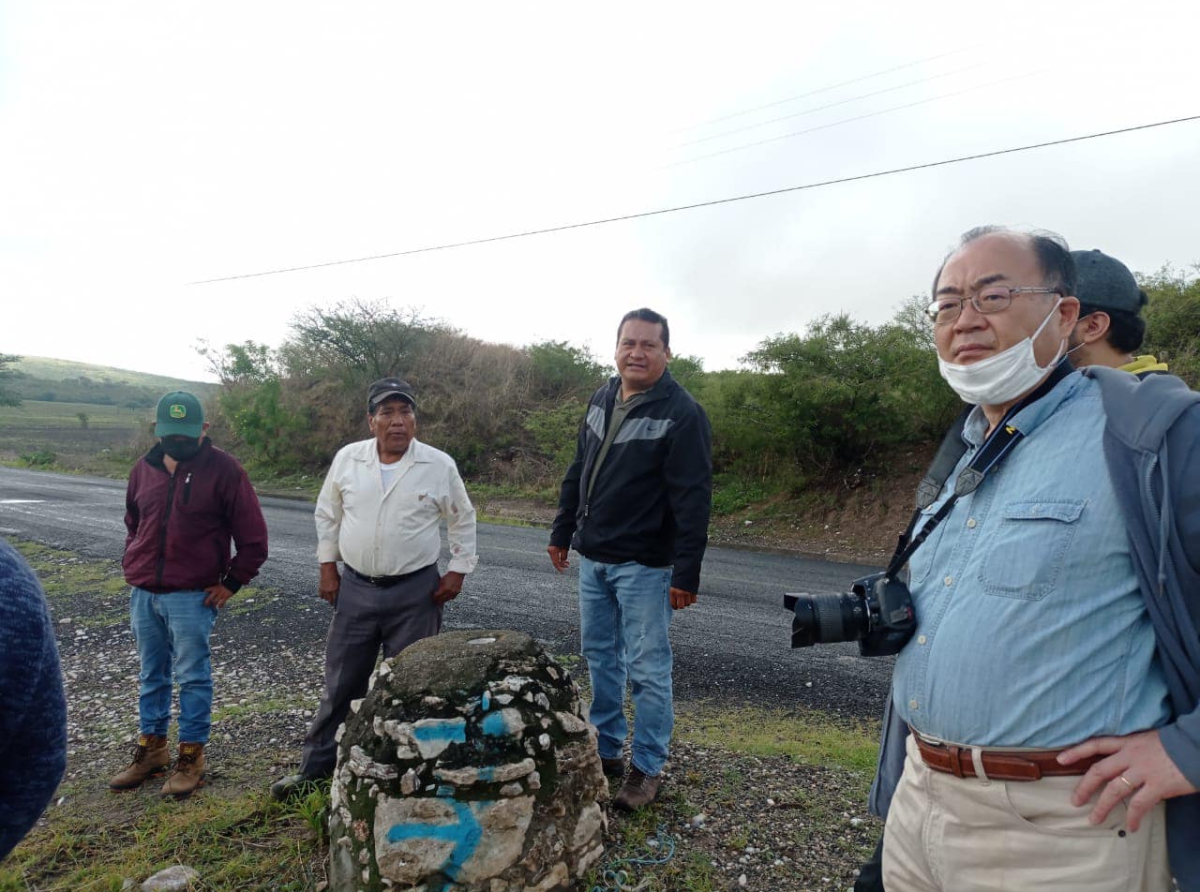 Investigadores de Japón junto con la UNAM realizan investigaciones de las "mojoneras" en Huaquechula 
