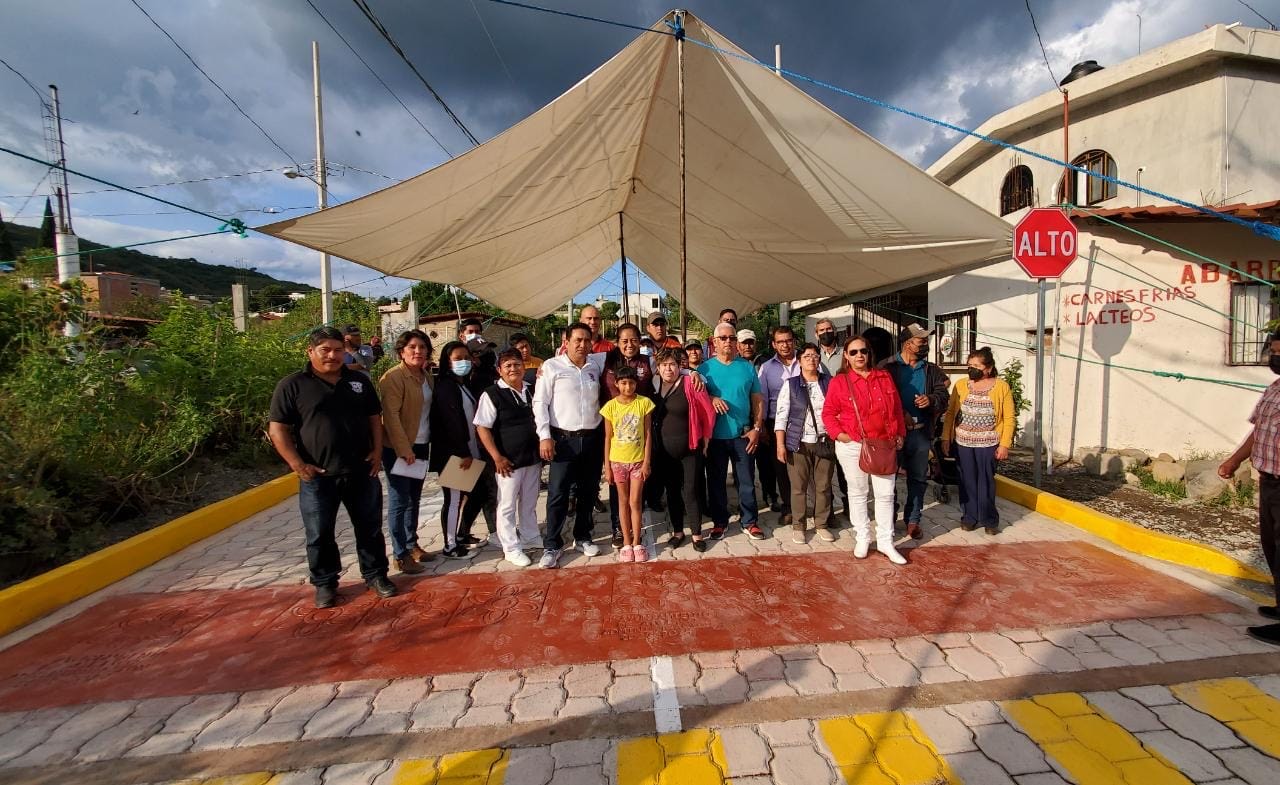 Gobierno de Atlixco invierte en nueva vialidad en la junta auxiliar de Metepec