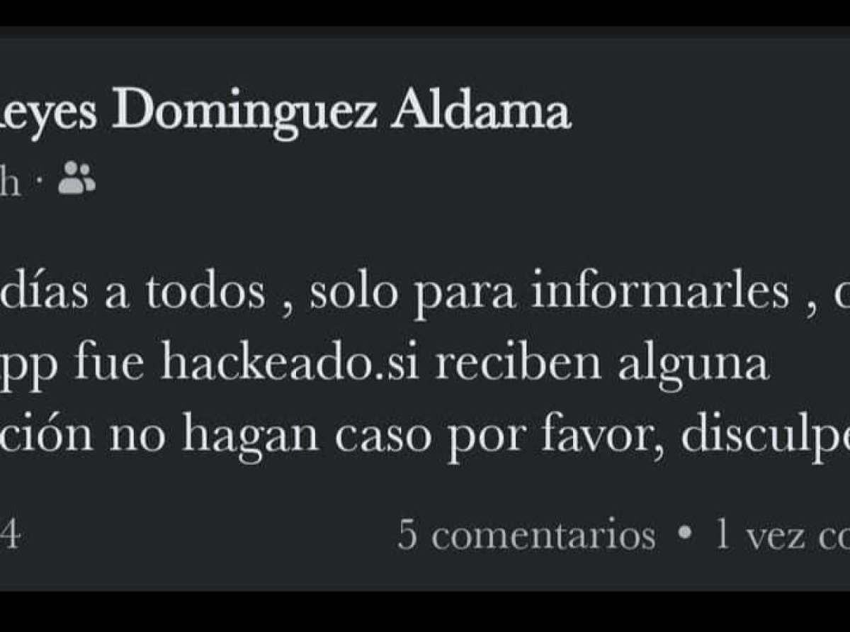 Hackean whatsapp del edil de Atzizihuacan Reyes Domínguez 