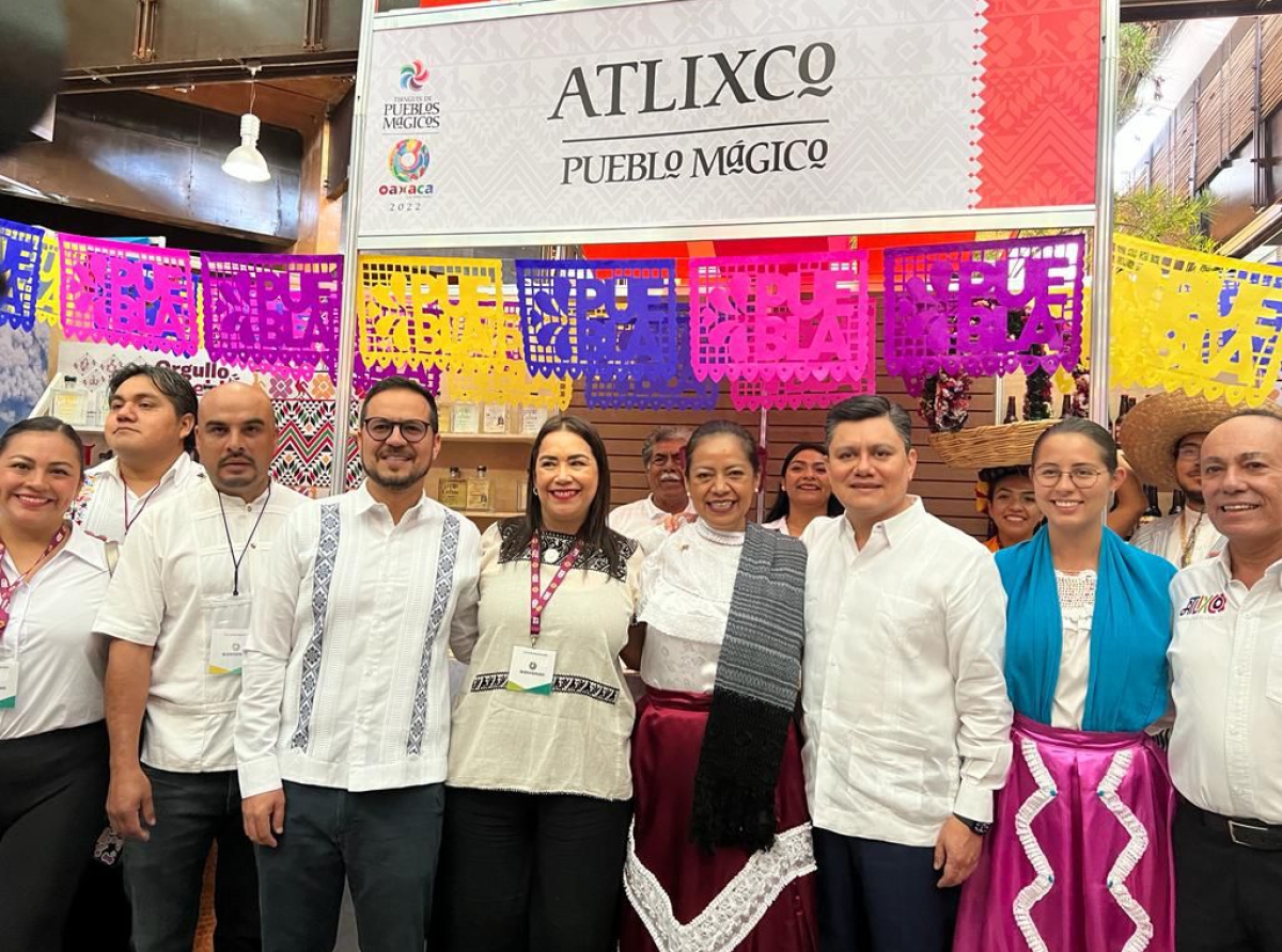 Atlixco participa en el Tianguis de Pueblos mágicos en Oaxaca 