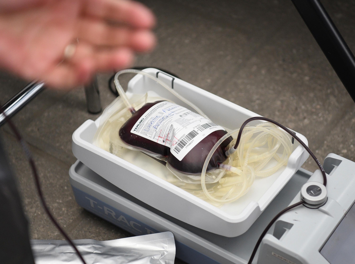 Realiza Salud Colecta de donación de sangre 