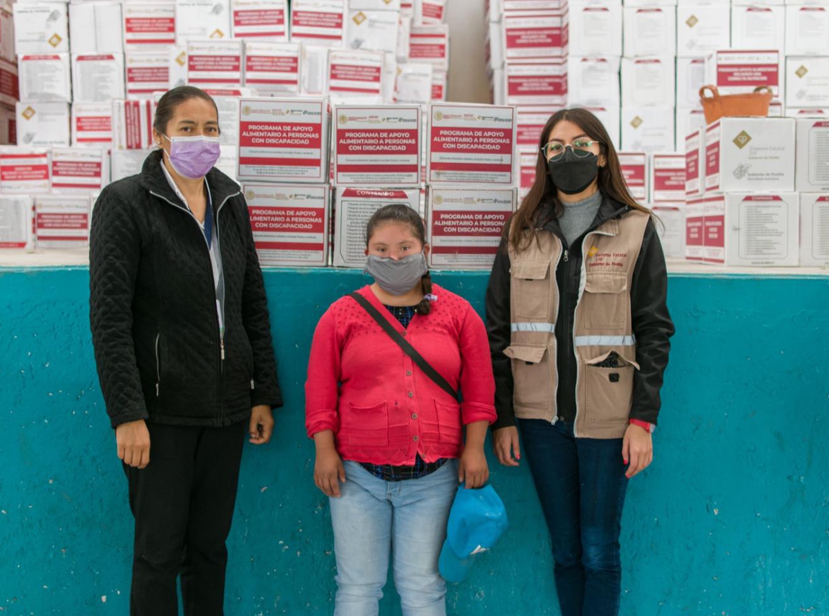 En Atzitzihuacan se entregan más de 3 mil despensas a participes de Apoyos Sociales 