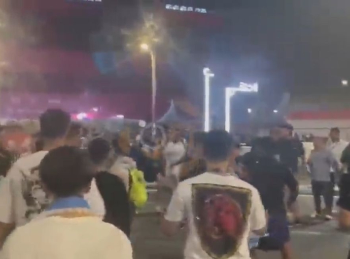 Mexicanos y argentinos protagonizaron una pelea campal en calles de Qatar