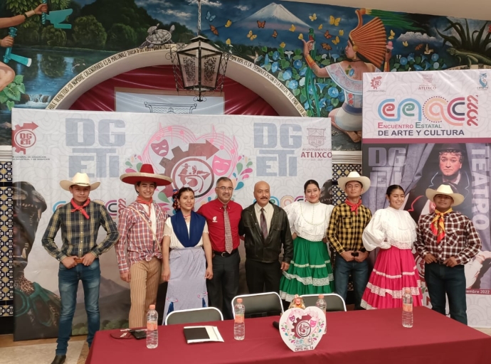 Atlixco será cede del encuentro estatal de Arte y Cultura de los CBTIS Y CETIS del estado de Puebla