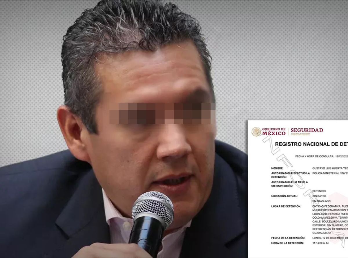 Detienen a Gustavo Luis Huerta Yedra, ex fiscal metropolitano por falsificación de documentos