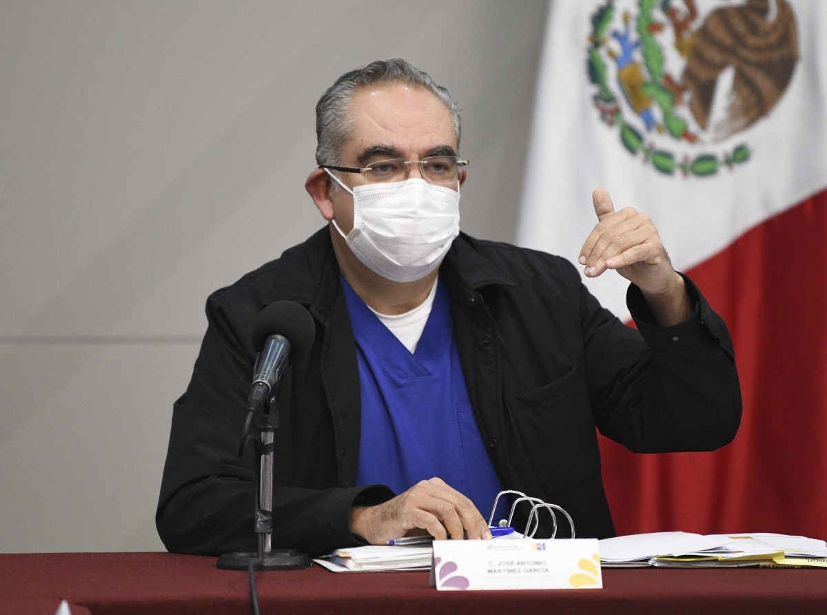 En descenso curva epidemiológica de COVID-19 en Puebla: Salud