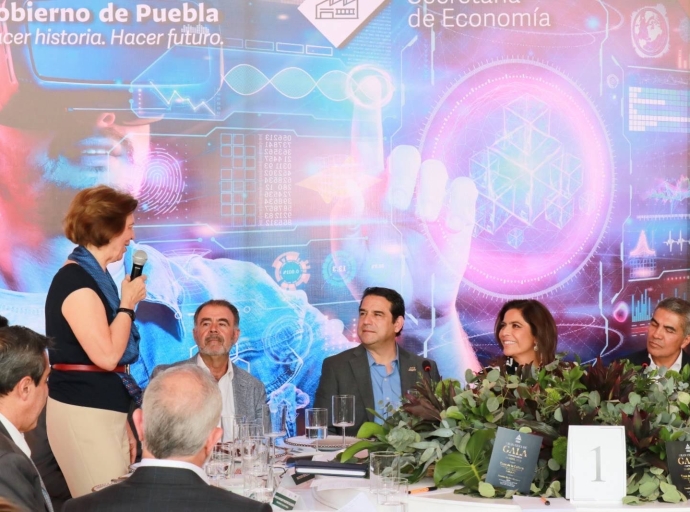 Desarrollo económico de Puebla avanza en colaboración con empresarios: Olivia Salomón