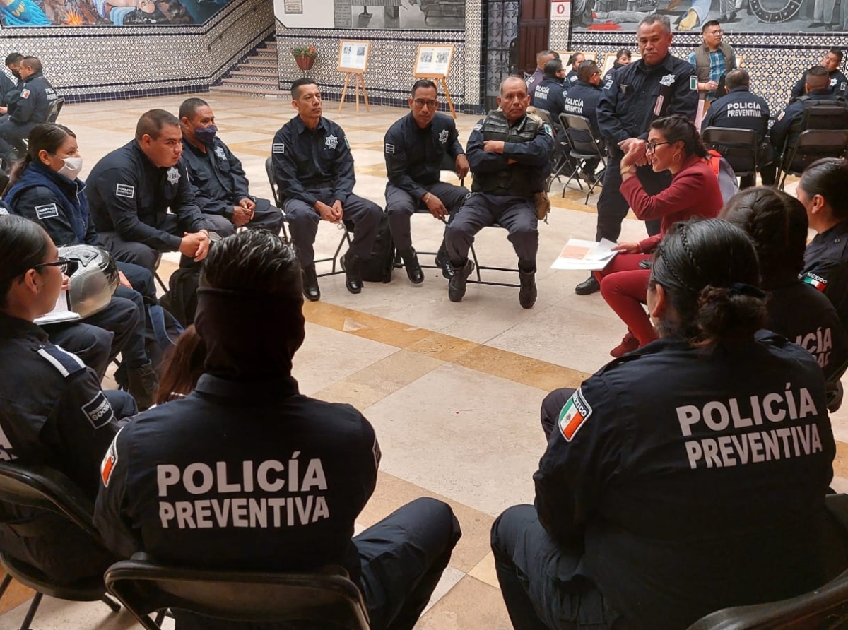Gobierno de Atlixco capacita a policías en primeros auxilios psicológicos