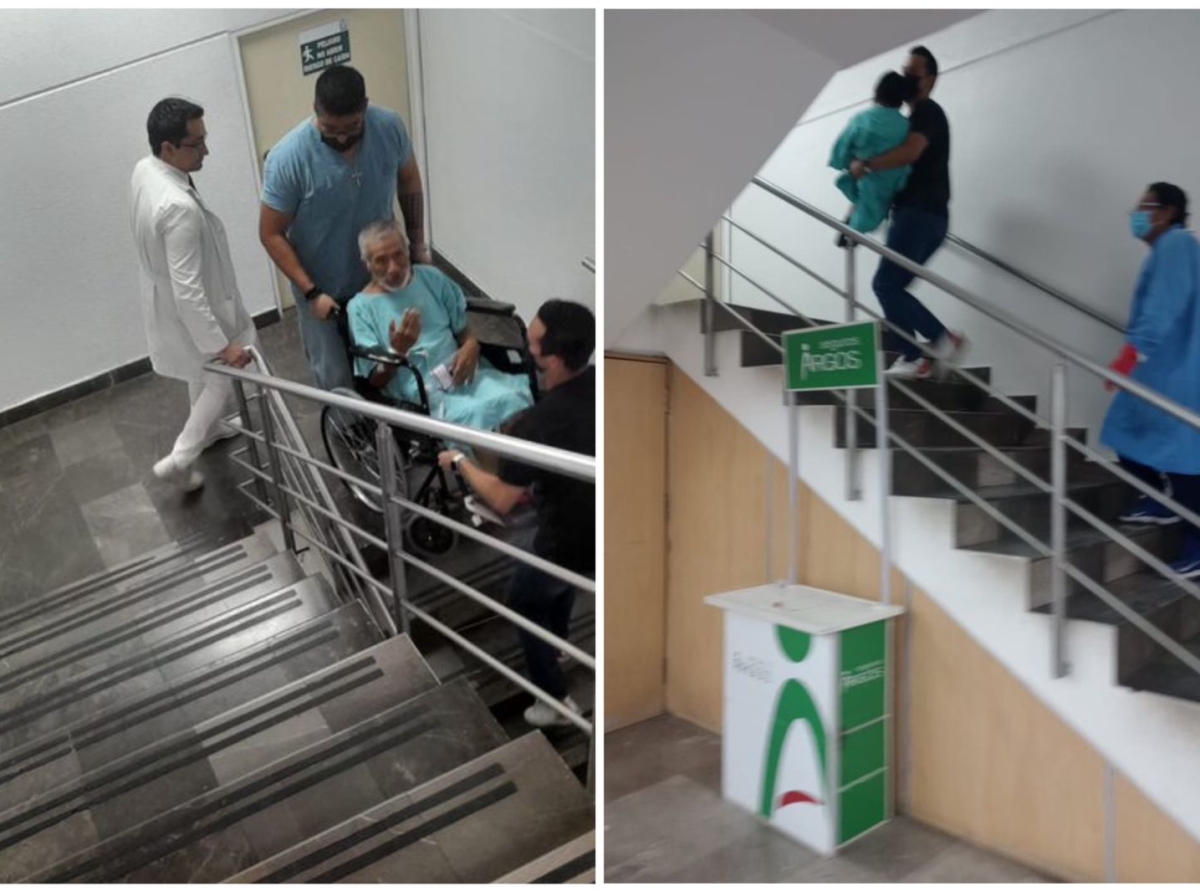 ¡Cada vez peor! en IMSS La Margarita fallan elevadores, pacientes tienen que ser cargados para subir al piso de atención