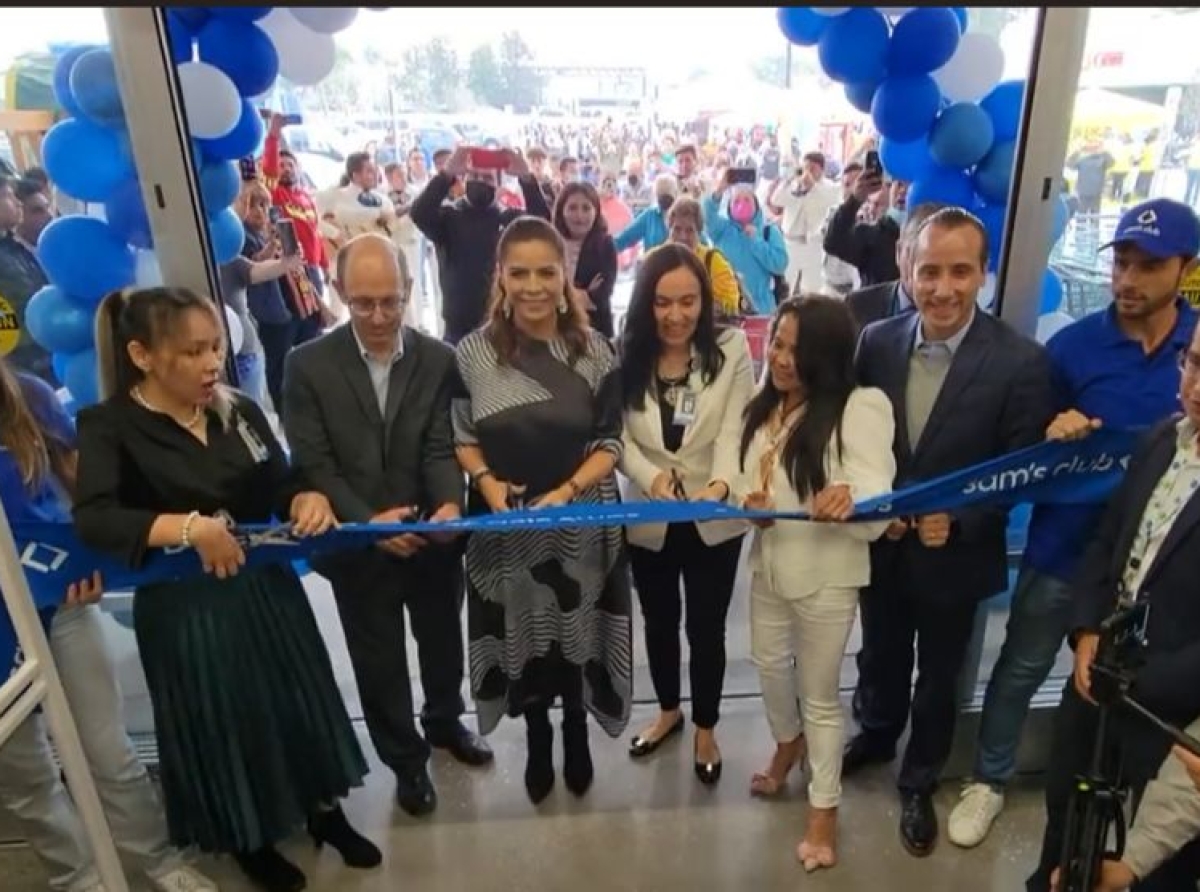 En Puebla inauguran el Sam’s Club más grande de México