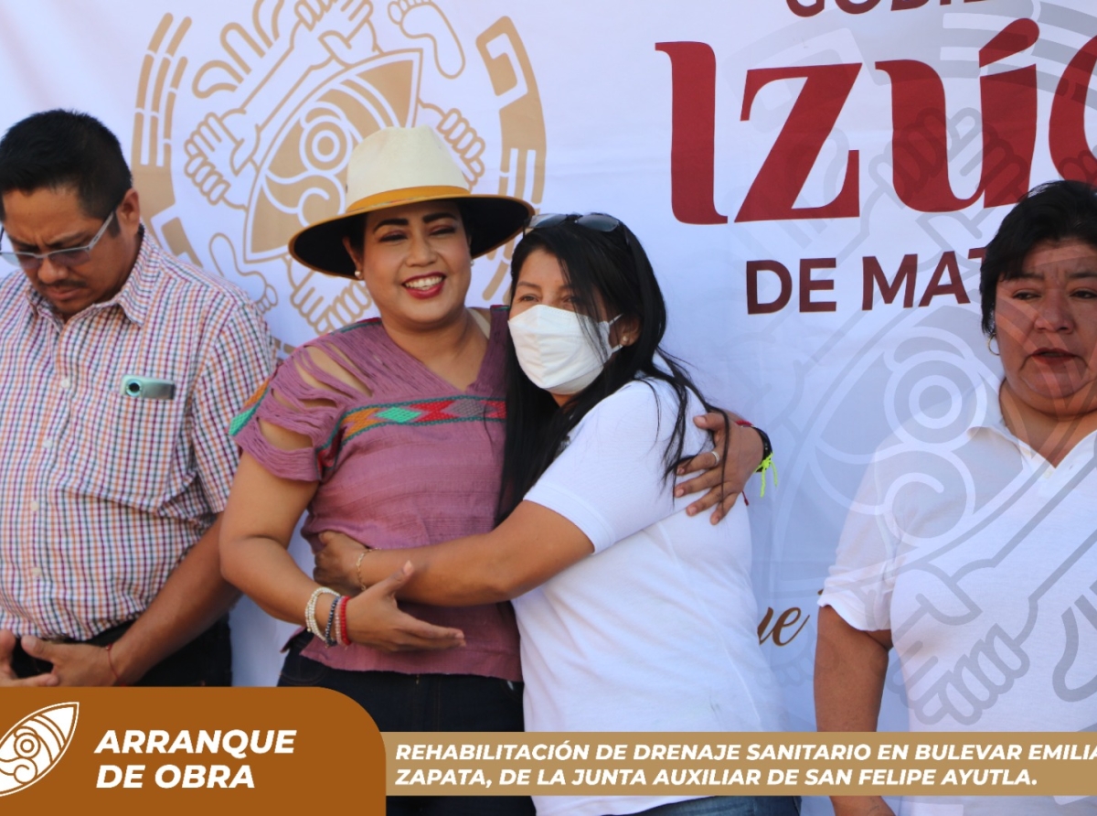 Vecinos de San Felipe Ayutla reconocen el compromiso y disposición del gobierno de Irene Olea