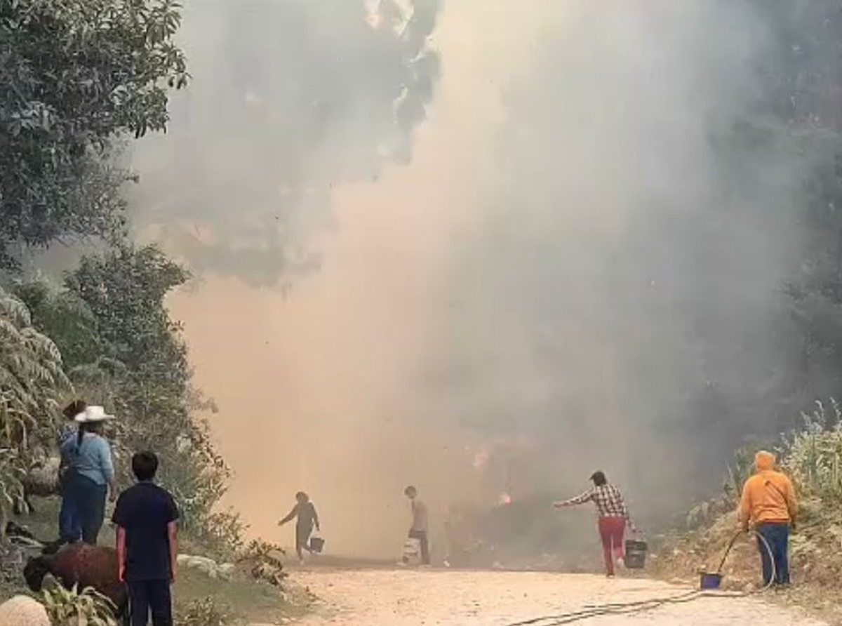 Incendio en Zacatlán es atendido por más de 250 brigadistas