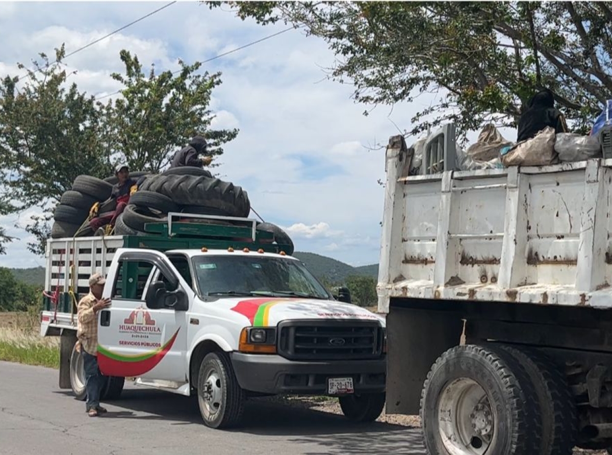 Con la recolección de más de 20 toneladas de cacharros arranca jornada de descacharramiento en Huaquechula 