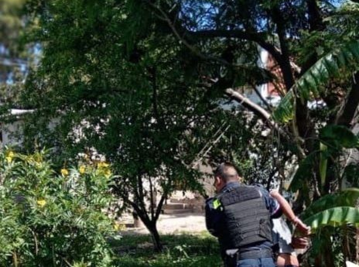 Policías evitan un linchamiento Santo Tomás Chautla
