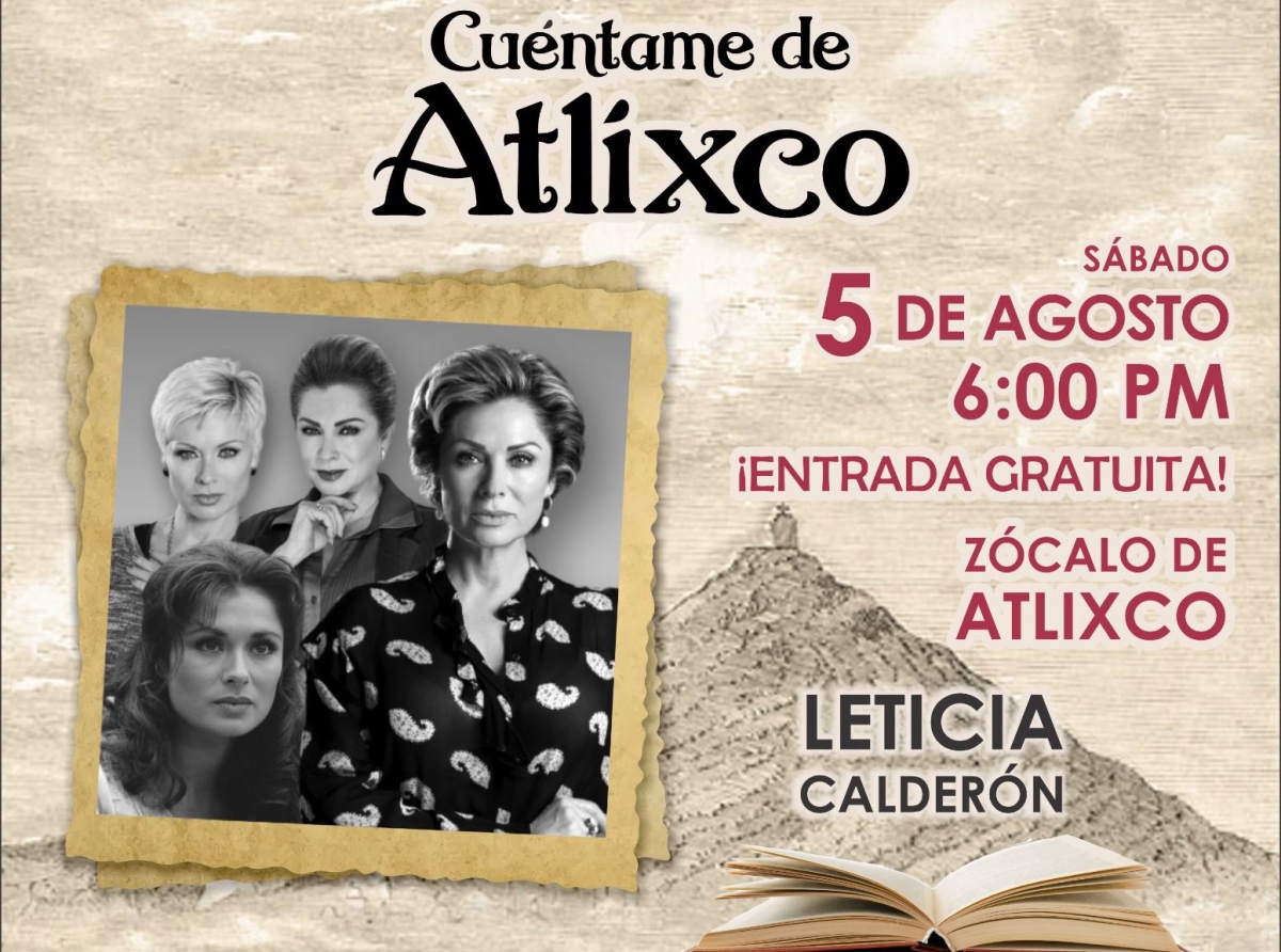 Leticia Calderón, villana de la serie Madre de alquiler; estará en Atlixco.