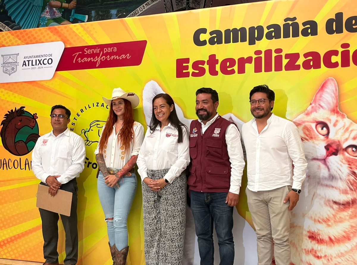 Ayuntamiento de Atlixco y la asociación civil Cuacolandia realizarán 100 esterilizaciones gratuitas