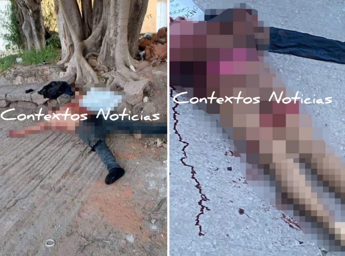Martes de terror en Chiautla, encuentran dos hombres con huellas de tortura y narcomensaje en la vía pública 