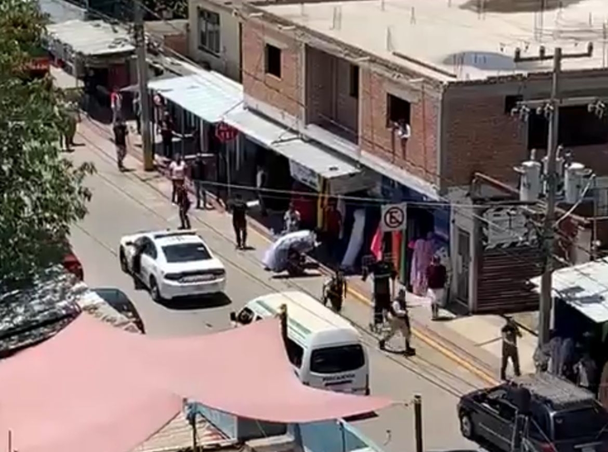 Balacera en San Miguel Xoxtla, 4 policías resultan heridos y 3 masculinos son detenidos 