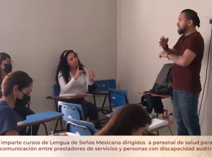 Imparte Issste cursos de Lengua de Señas Mexicanas  