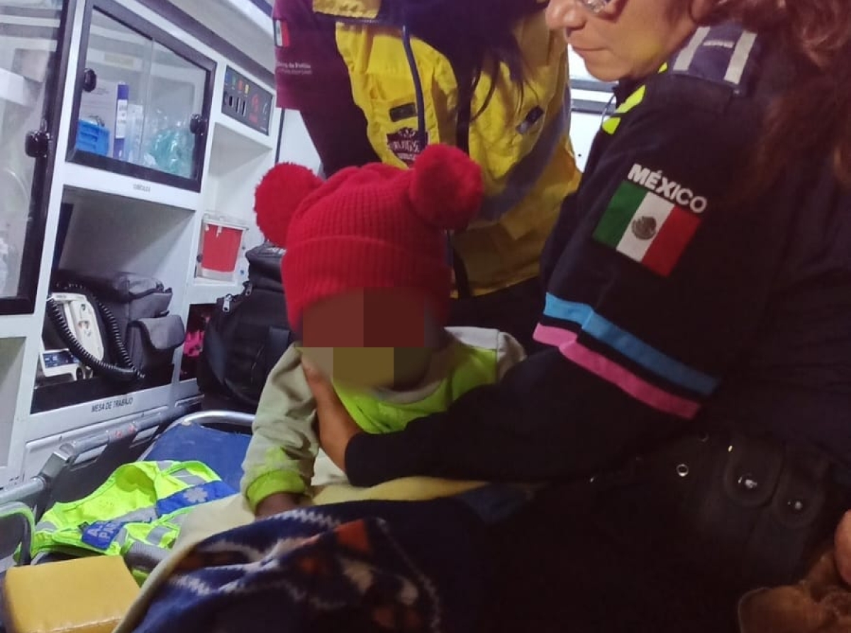 Bebé es abandonado en un terreno baldío en la ciudad de Puebla, horas más tarde aparece la madre
