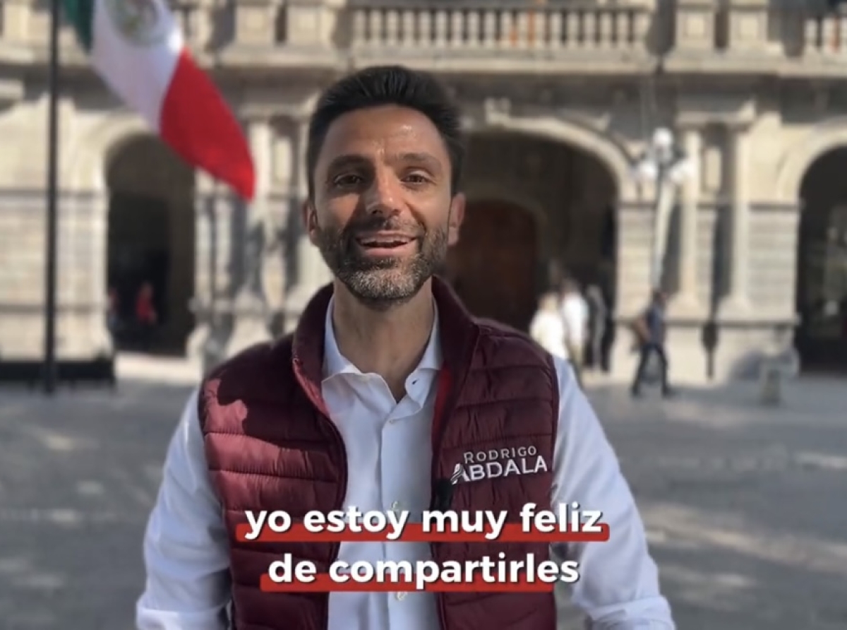 Rodrigo Abdalá se inscribe para competir por la presidencia municipal de Puebla