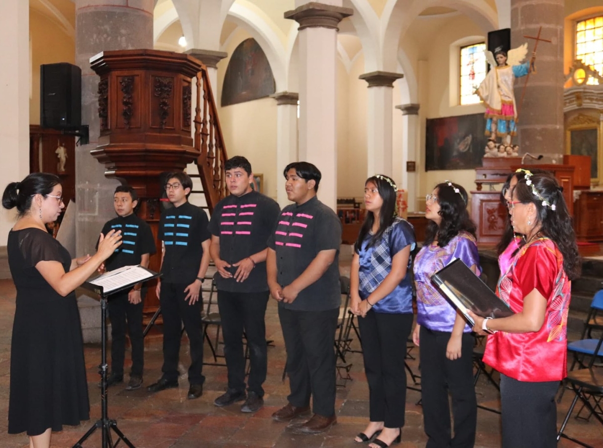 Siete coros se unen para realizar gira navideña “Coros Hermanos de Puebla”