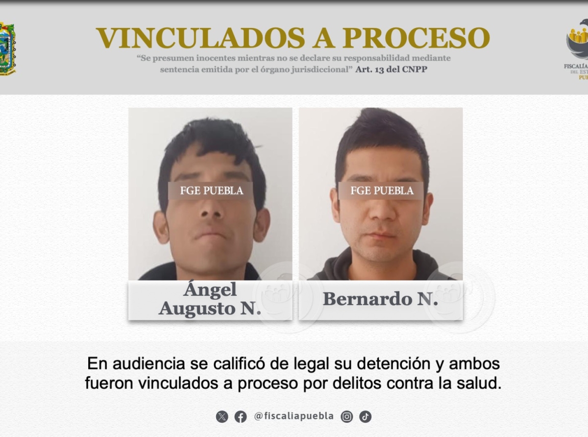 Operativo contra narcomenudeo en Atlixco: 2 detenidos y sustancias decomisadas