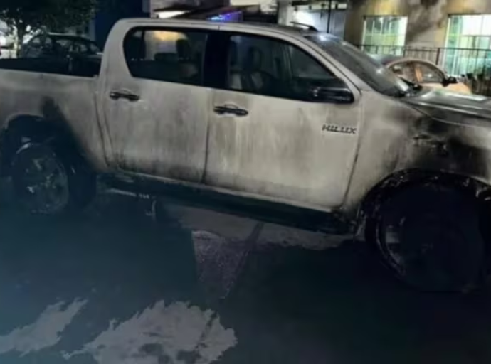 Incendian camioneta de presidenta estatal de Morena en Jalisco