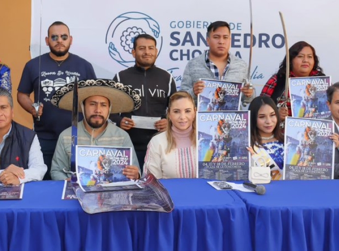 Anuncian Ley Seca para el Carnaval de San Pedro Cholula 2024