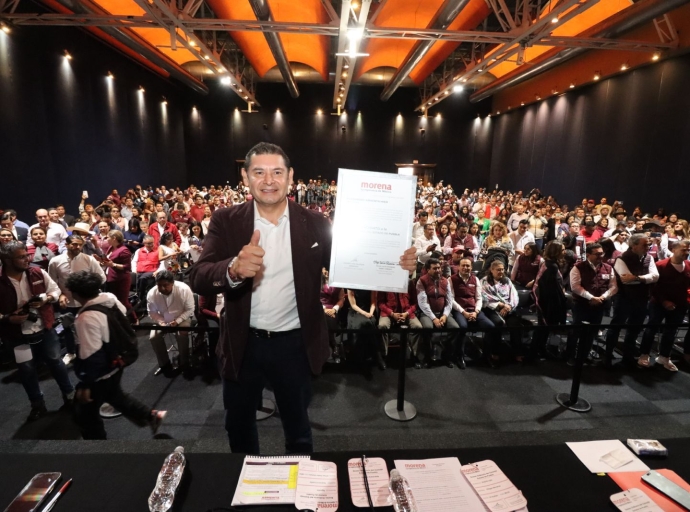 Ratifican a Armenta como candidato único de Morena a la Gubernatura