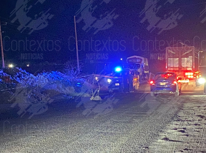 Accidente carretero deja dos personas sin vida en Izucar de Matamoros 
