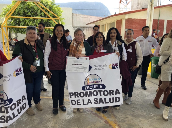 Santa Lucía Cosamaloapan obtiene certificación como comunidad promotora de la salud