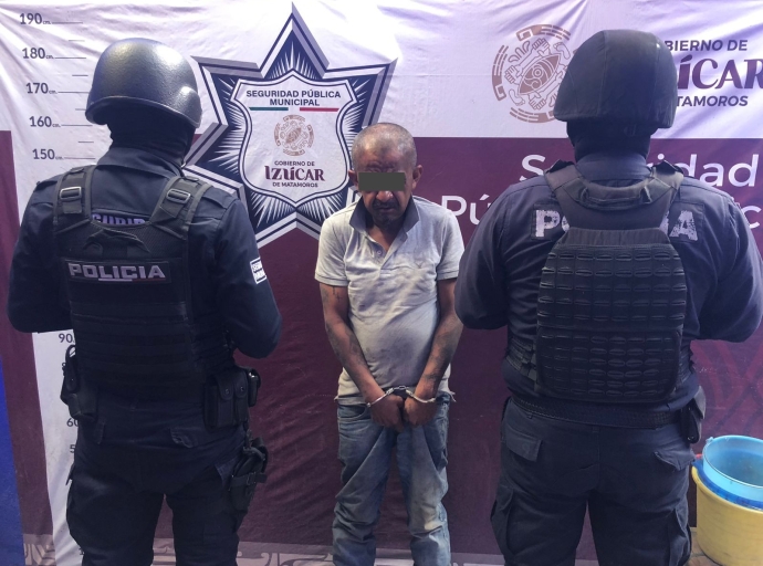 Policía en Izúcar de Matamoros recupera moto robada