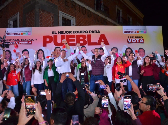 Alejandro Armenta y Pepe Chedraui inician campaña desde el corazón de Puebla 