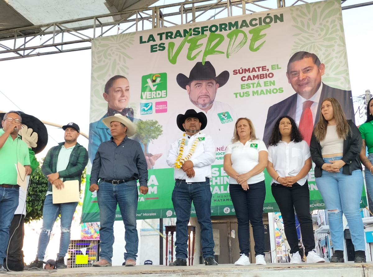 Arranque de campaña de Eliseo, El Chino Morales reúne a más de 3 mil asistentes en Izúcar