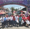 Candidatos por la colación PRI, PAN Y PRD recorrieron el mercado municipal de Tepeojuma, escuchando a la ciudadanía 