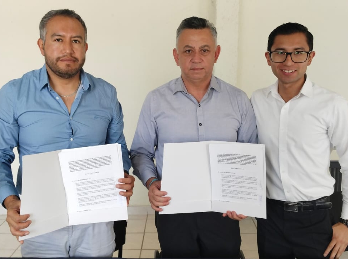 Firma convenio la ASPEC con la Universidad Hispana de Puebla